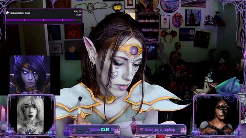 WoW Xal'atath body paint / !mustard