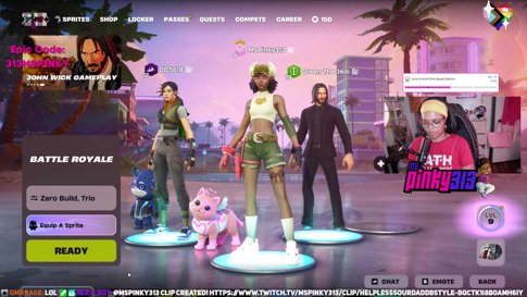Fortnites and Sprites! ||Hey Friend! 🩷 || #PartnerPush 🎉|| Hearing Impaired 🧏🏽‍♀️👂