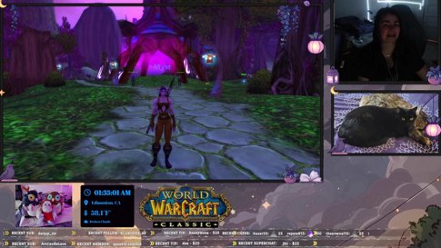 Continuing my Druid on Classic WoW Vanilla Era ❤️ ~ New YT Vid 😎 @mystofdarkness 💜 ~ !poggers ~ !starforge