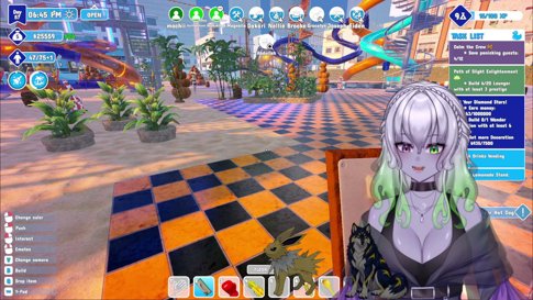 ♡ what kind of trouble can i cause at this waterpark today w/ @justplainhouse | !subathon for info about the upcoming subathon ♡