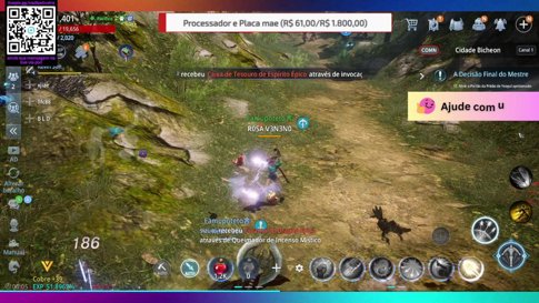 LIVE AFK! ME AJUDEM COM O LURK - QUALQUER AJUDA EU ACEITO DE CORACAO - CODE: NADYGAMER !pix !nick