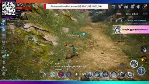 LIVE AFK! ME AJUDEM COM O LURK - QUALQUER AJUDA EU ACEITO DE CORACAO - CODE: NADYGAMER !pix !nick