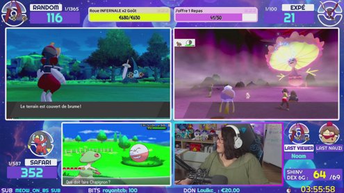 ✨J5-SUBATHON SHINY DEX 6G✨avec Viewers 64/69✨Attrapons les TOUS🎉!6G