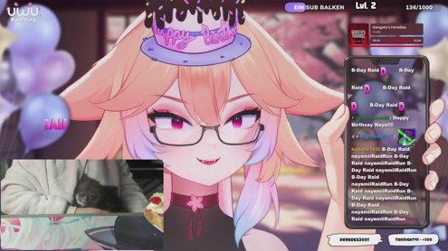 🎊 HAPPY BIRTHDAY ZU DEM GOTTPEACHY| Level-Up zu Lvl. 28!!!| !SHOP !UWU !CON 🎊