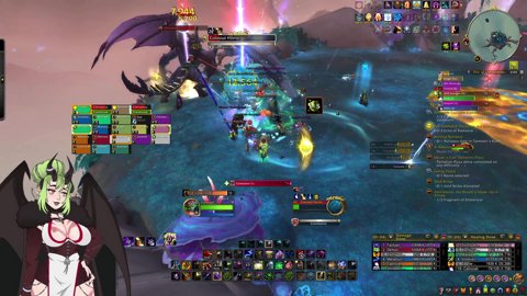 raiding tonight! LETS GOOOOO 🖤 boomy pov 🖤 WoW Midnight