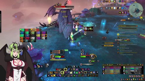 raiding tonight! LETS GOOOOO 🖤 boomy pov 🖤 WoW Midnight