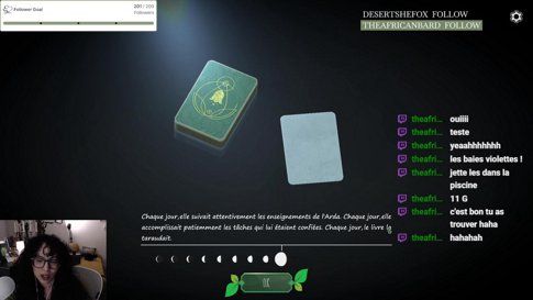 Cozy stream aujourd'hui avec un tirage de tarot <3 [FR-EN-JP]