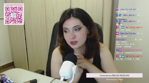 Duvido vc entrar na live !bits