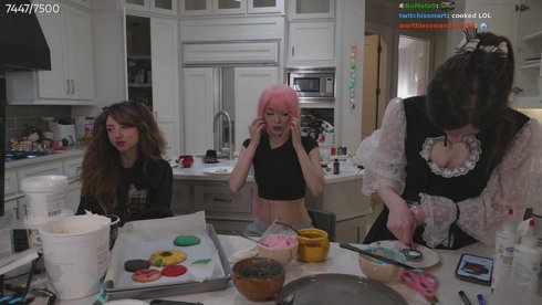 COSPLAYING AND COOKING???