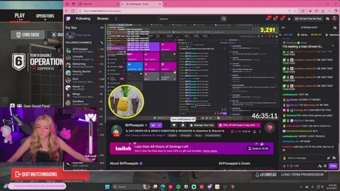 1v1 against pineapple then viewer games!!!🌸!sub !wishlist !socials