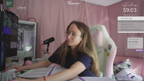 SWM 💗📓🎧| estudia o trabaja en compañía | sonido ambiente y Lofi Girl | 🍅 Pomodoros 90' y 60'| ⏰!horario| !comandos ₍ᵔᵕ̳ᴥᵕ̳ᵔ₎っ♡