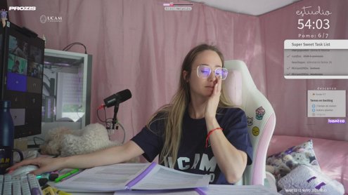 SWM 💗📓🎧| estudia o trabaja en compañía | sonido ambiente y Lofi Girl | 🍅 Pomodoros 90' y 60'| ⏰!horario| !comandos ₍ᵔᵕ̳ᴥᵕ̳ᵔ₎っ♡