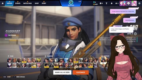 [Drops/Overwatch] We play UwUwatch for the vibes! | Stream #29