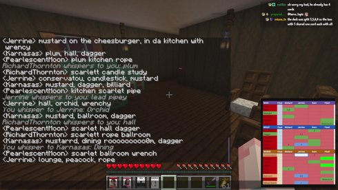 Cluedo in Minecraft! W/ the Aussie Crew @richardthornton and @karnasas