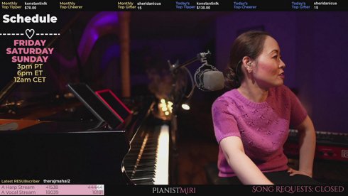 🌷🌱🌼🌸🌹🌻A Piano Stream @Pianistmiri !LL (Live Learn) !sr (Song Request) !sl (Song List)