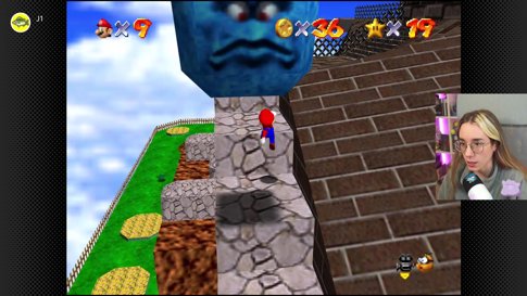 Primera vez jugando Super Mario 64 (DÍA 2) ・❥・