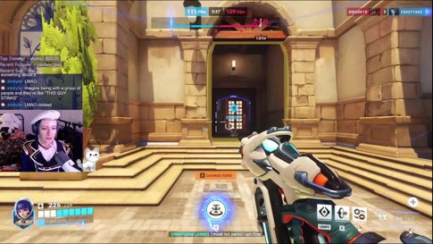 Caitlyn Plays OW! Cosplay Stream!