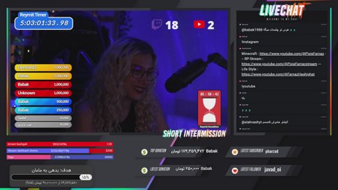 Donathon Roz 6 !donate !crypto !tip [Persian / English]