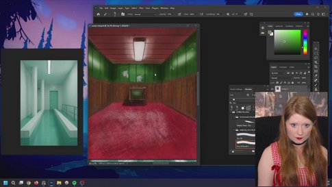 Back at it with perspective studies