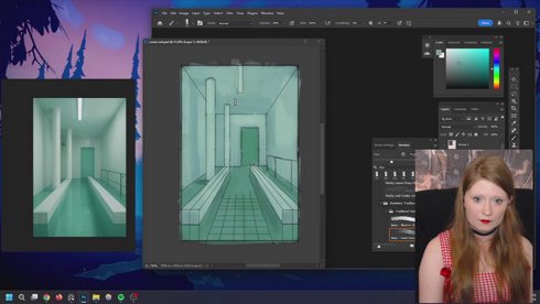 Back at it with perspective studies