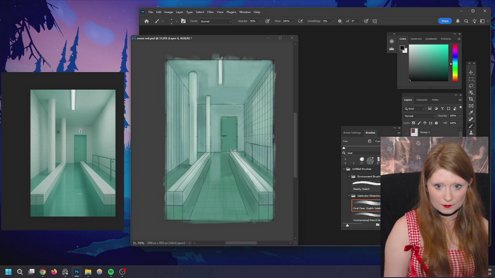 Back at it with perspective studies