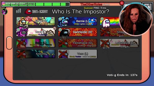 Gruselwusel in Among us - Freitagslobby by @smeggy und @farutv