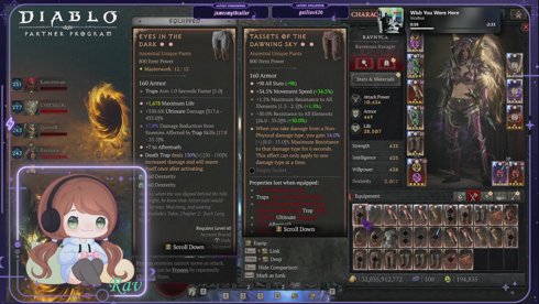 [S8 SC] Road To 300 Gons! Perfecting My Death Trap Rogue | #DiabloPartner !support