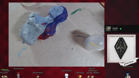 [FR] - peinture buste d'elfe