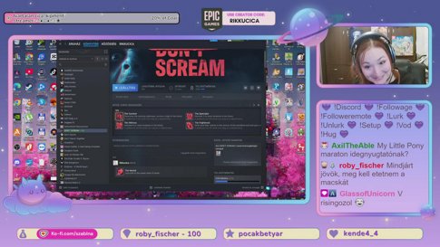 Peregjen még sokáig, avagy hepi börszdéj GeekyPlace ♡(｡˃ ᵕ ˂ )⸝♡⋆☕⋆⭒˚.⋆♡ ♡ #PCGamePassPartner ♡ !kofi !Epic 2025/#28