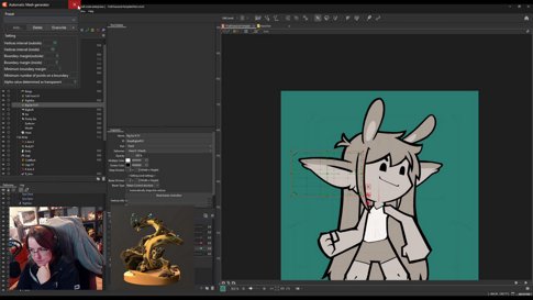 Slowly working out YCH things...! Dance and vibe with me
