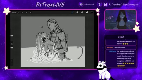 Working on Commissions💜 Avatar Fanart [ENG/GER]