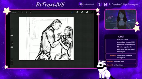 Working on Commissions💜 Avatar Fanart [ENG/GER]