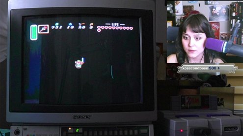 LINK TO THE PAST CASUAL PLAYTHROUGH REAL CRT VBUCKS