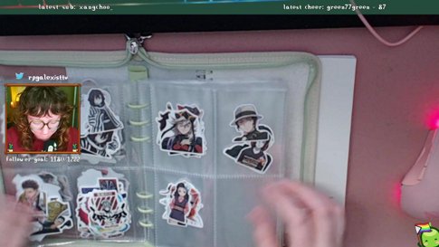 sticker organizing !boob !adorbs !fart