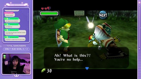 yay late night majoras mask 1st playthrough // !subscribe