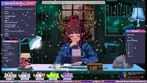 Co-working | Tuesday Focus | 55/5 pomo | !task