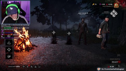 [PC] CHAOS SHUFFLE Open Lobbies! | Dead by Daylight | !throne !donate
