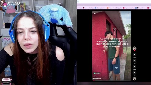 Dos dias para mi cumplee!!! reaccionamos a sus tiktoks II si llegan 150 subs 50 sentadillas :0 !paypal !star !zing !zingespecial !wishlist