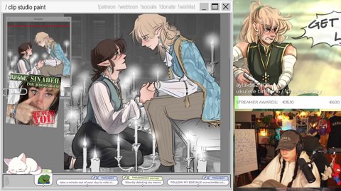 ₊✩ I GOT NOMINATED FOR STREAMER AWARDS?! ☆ ~ !socials !ocs !patreon !prints