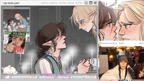 ₊✩ I GOT NOMINATED FOR STREAMER AWARDS?! ☆ ~ !socials !ocs !patreon !prints