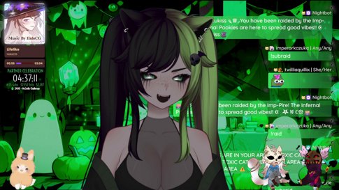 ⚠️💚 FINAL TOXIC CAT STREAM 💚⚠️ RETURNING TO OUR LITTLE NIGHTMARES... w/ @imperorkazuka 《 UNCAPPED SUBATHON DAY 79 》 🌙