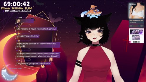 ₊˚ ᗢ ₊ « UNCAPPED DONOTHON DAY 38 » COSTUME DAY!!! SLAYYYY THE PRINCESS FIRST PLAY! 🌙 !donothon !merch !socials !discord