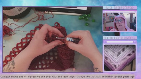 PARTNER PUSH - Crocheting *something* | !partner !throne !pattern !discord