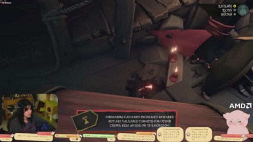 [DROPS] ☆ Late night sailing ☆ !powerA !amd !socials