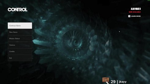 are we finishing control or what | First Playthrough