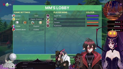 Spider Vtuber | Golf with my Family @magehouse @kyukomori