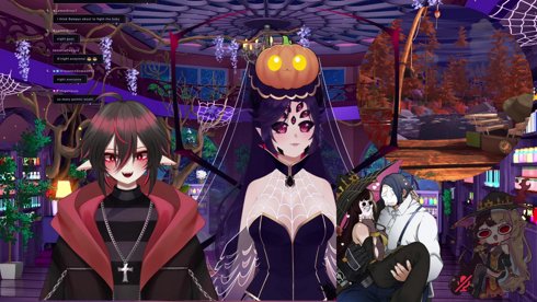 Spider Vtuber | Golf with my Family @magehouse @kyukomori