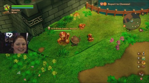 I LOVED Dark Cloud, so I'm sure I'll love this-- with @s5flare and @drasticraij