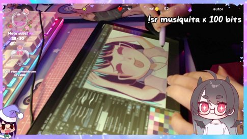✨️monachina dibujando - Musiquita x 100 bits uwu   | !tip !canjear