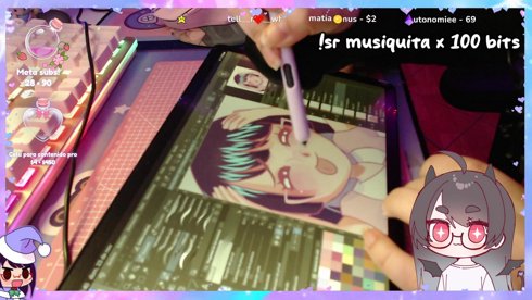✨️monachina dibujando - Musiquita x 100 bits uwu   | !tip !canjear